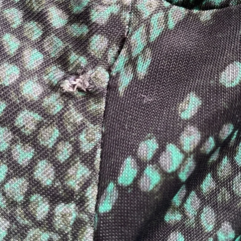 Atlein Green Snake Print Dress - Picture 9 of 10
